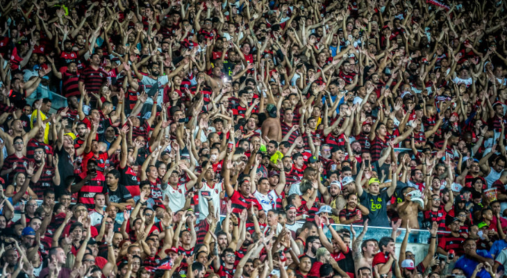  Torcida que dá show e também conquista marcas para o campeão Flamengo no Brasileirão!