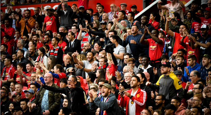  Torcida do Manchester United é a única na Inglaterra que já foi campeã mundial!