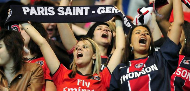  PSG, líder disparado em campo, é Top 3 no ranking de público da Ligue 1!