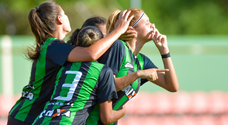 América Mineiro é o único clube que já passou dos 40 pontos no ranking do Brasileirão Feminino Série A2!