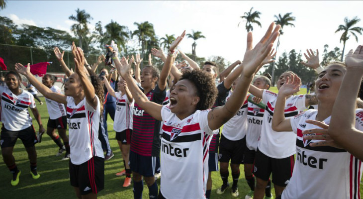  São Paulo engrossou a lista de paulistas no Brasileirão Feminino Série A1!