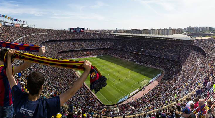  Barcelona lidera a média de público da La Liga que poderá ter sua melhor marca nos últimos anos!