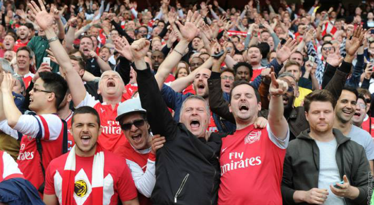  Arsenal, mesmo eliminado, tem a 2ª melhor média de público da UEFA Europa League!