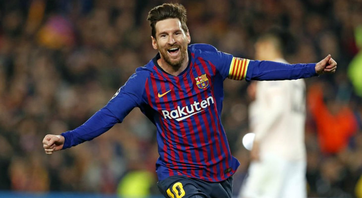  Messi é o principal nome do Barcelona dentro e fora de cmapo!