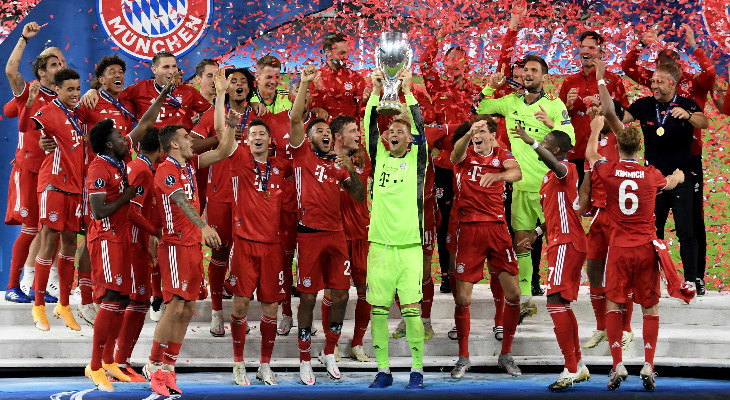  Bayern de Munique não cansou de levantar troféu na temporada 2020!
