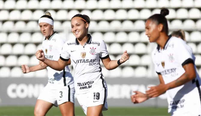  Corinthians começou a defesa do título na Libertadores Feminina com goleada por 16 a 0 sobre o El Nacional!