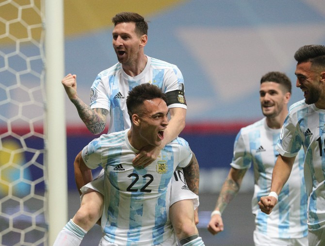  Argentina eliminou a Colômbia e fará a sua 3ª final contra o Brasil pela Copa América!