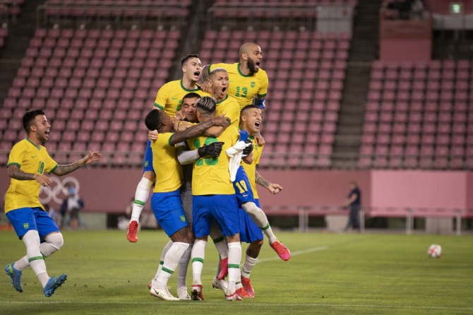  Brasil pegará a Espanha em sua 5ª final no futebol masculino das Olimpíadas!