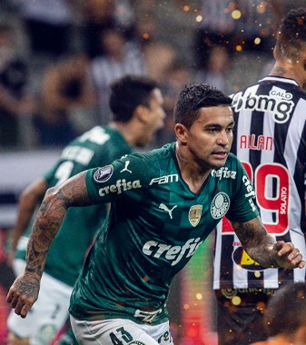  Palmeiras arrancou empate do Atlético Mineiro e decidirá o título da Libertadores pela 6ª vez!