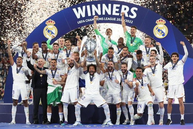  Vinícius Júnior marcou, o Real Madrid venceu o Liverpool e Marcelo levantou a UEFA Champions League!
