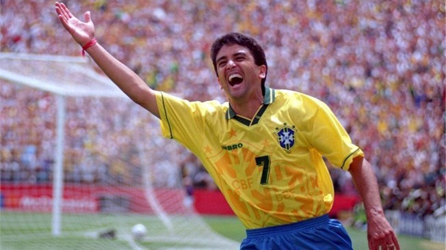  Na sofrida vitória do Brasil sobre os EUA pela Copa do Mundo de 1994, Bebeto foi para as redes!
