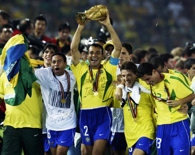  Brasil foi pentacampeão com o melhor ataque da Copa do Mundo de 2002!