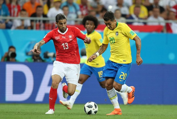  Brasil ainda não venceu a Suíça em jogos da Copa do Mundo