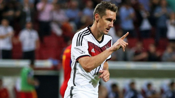  Klose chegou  16 gols em 2014 e se tornou o maior artilheiro da Copa do Mundo!