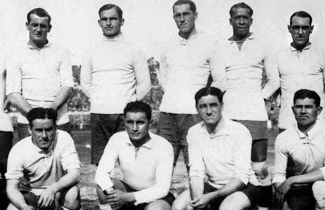  Uruguai foi campeão da Copa do Mundo de 1930, edição que não teve empate!