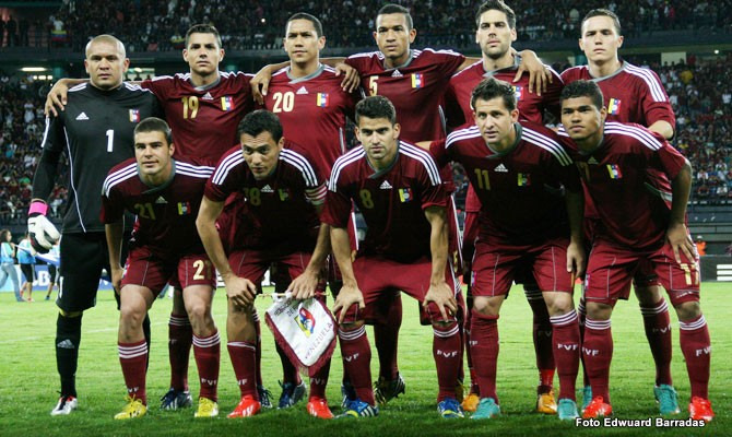  Venezuela é a única seleção da América do Sul que jamais disputou a Copa do Mundo!