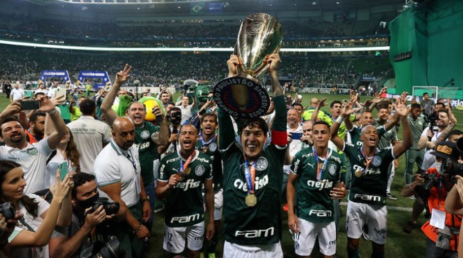  Palmeiras é um dos atuais campeões estaduais que estará no Brasileirão em 2023!