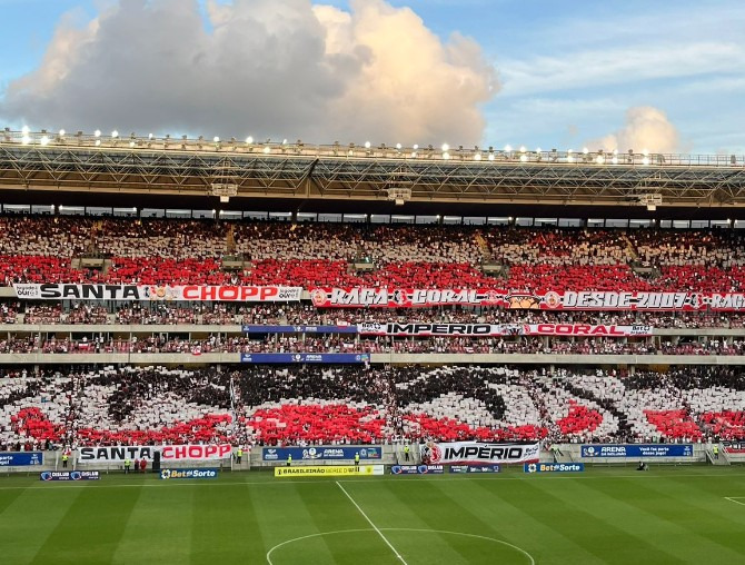  Santa Cruz garantiu a melhor média de público da Série D!