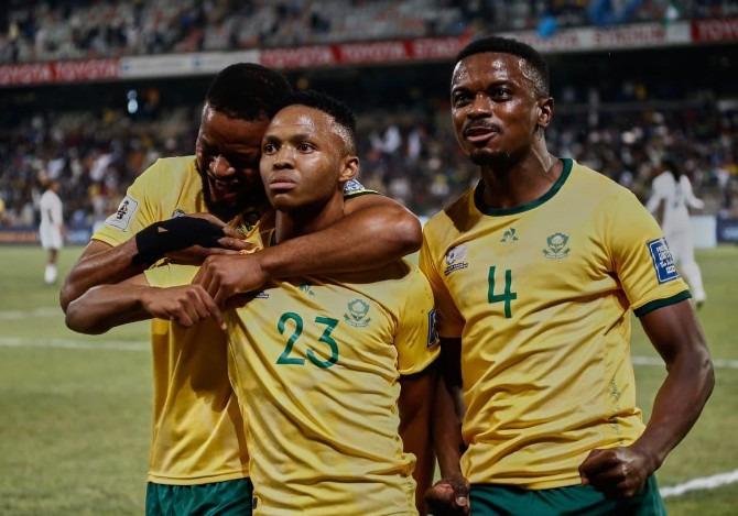  África do Sul encerra jejum e jogará sua 4ª Copa do Mundo!