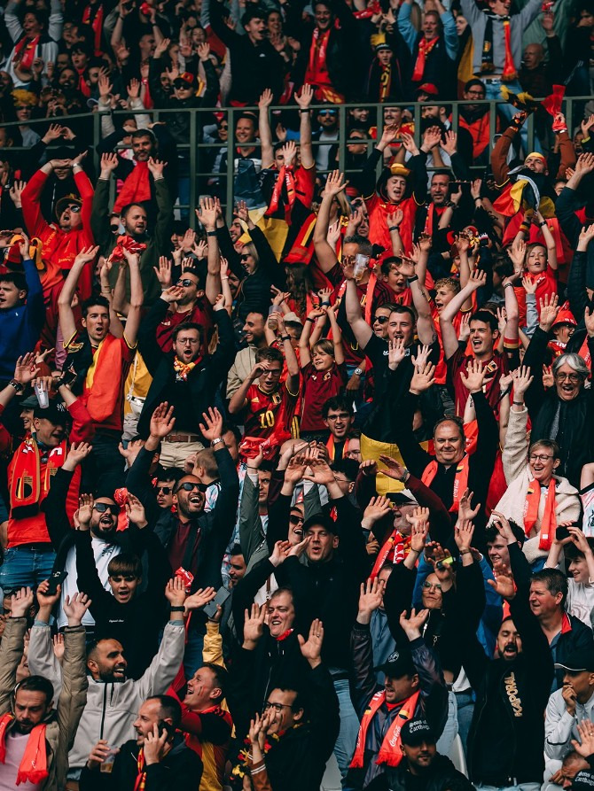  Belgas querem voltar a comemorar gols em Copas do Mundo!