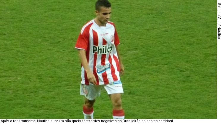  Após o rebaixamento, Náutico buscará não quebrar recordes negativos no Brasileirão de pontos corridos!