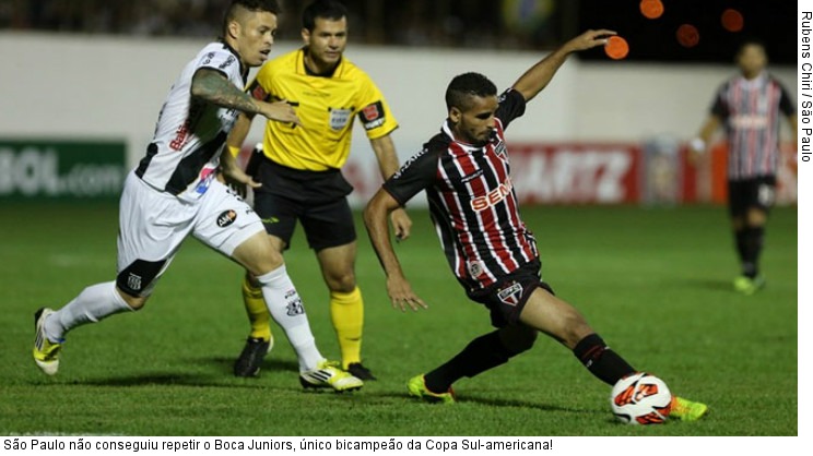  São Paulo não conseguiu repetir o Boca Juniors, único bicampeão da Copa Sul-americana!