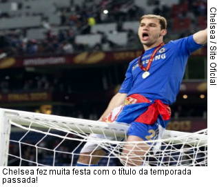  Chelsea fez muita festa com o título da temporada passada!