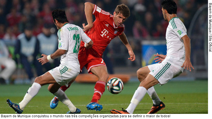  Bayern de Munique conquistou o mundo nas três competições organizadas para se definir o maior de todos!