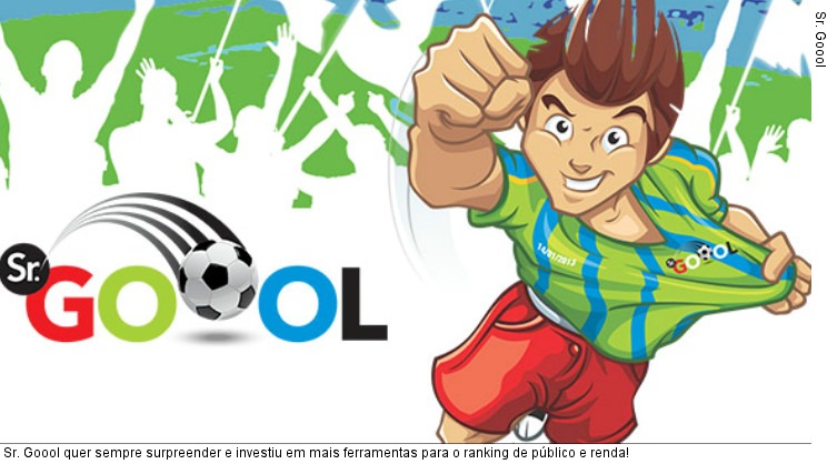  Sr. Goool quer sempre surpreender e investiu em mais ferramentas para o ranking de público e renda!