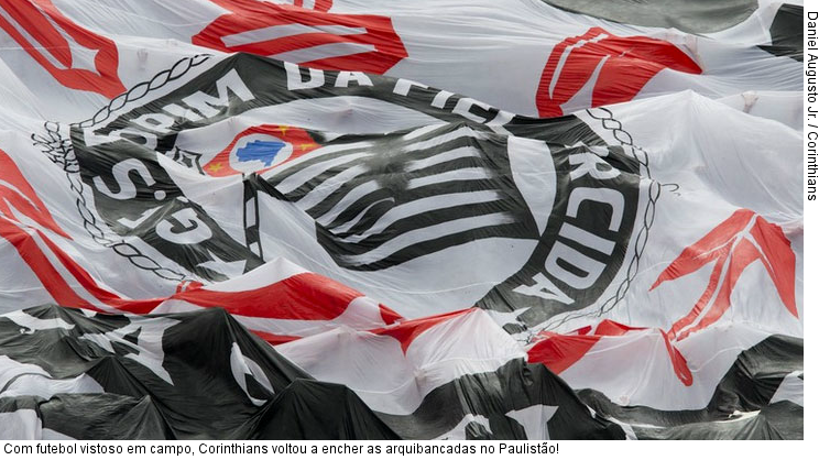  Com futebol vistoso em campo, Corinthians voltou a encher as arquibancadas no Paulistão!