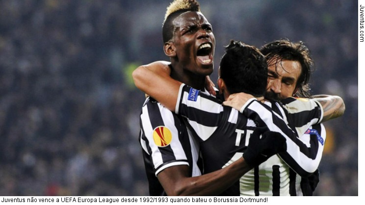  Juventus não vence a UEFA Europa League desde 1992/1993 quando bateu o Borussia Dortmund!