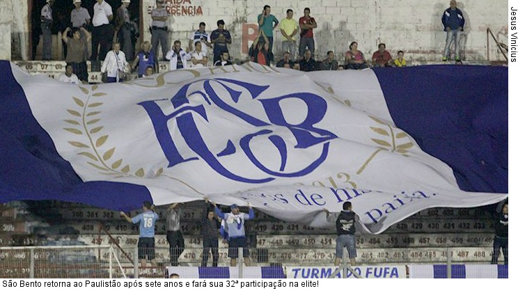  São Bento retorna ao Paulistão após sete anos e fará sua 32ª participação na elite!