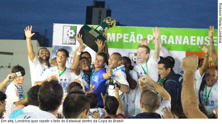  Em alta, Londrina quer repetir o feito do Estadual dentro da Copa do Brasil!