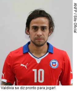  Valdívia se diz pronto para jogar!