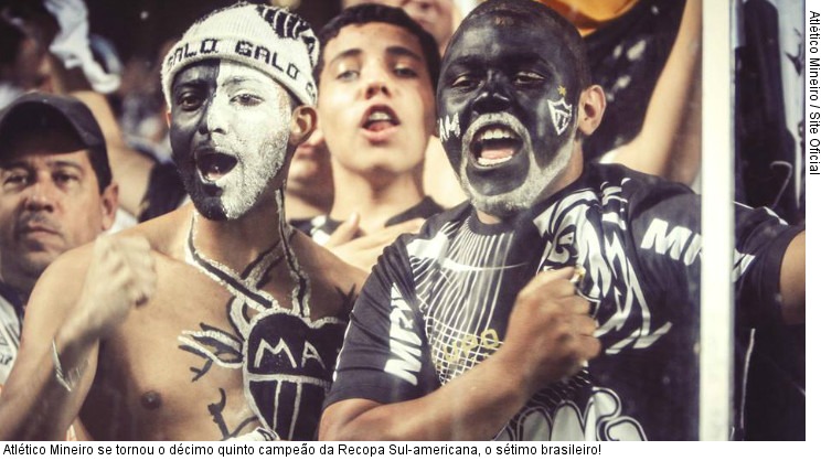  Atlético Mineiro se tornou o décimo quinto campeão da Recopa Sul-americana, o sétimo brasileiro!