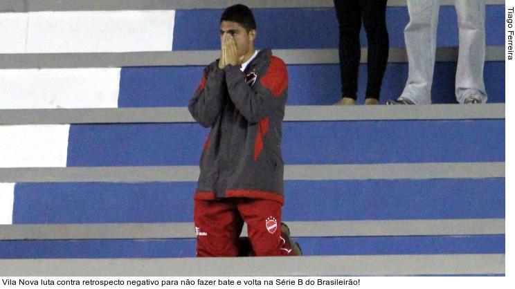  Vila Nova luta contra retrospecto negativo para não fazer bate e volta na Série B do Brasileirão!