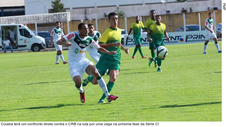  Cuiabá terá um confronto direto contra o CRB na luta por uma vaga na próxima fase da Série C!