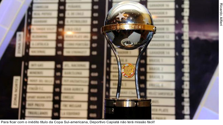  Para ficar com o inédito título da Copa Sul-americana, Deportivo Capiatá não terá missão fácil!