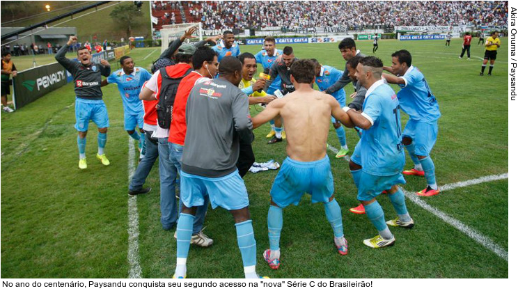  No ano do centenário, Paysandu conquista seu segundo acesso na "nova" Série C do Brasileirão!