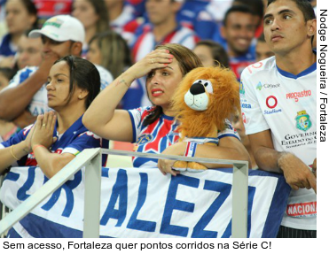  Sem acesso, Fortaleza quer pontos corridos na Série C!