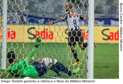  Diego Tardelli garantiu a vitória e o título do Atlético Mineiro!