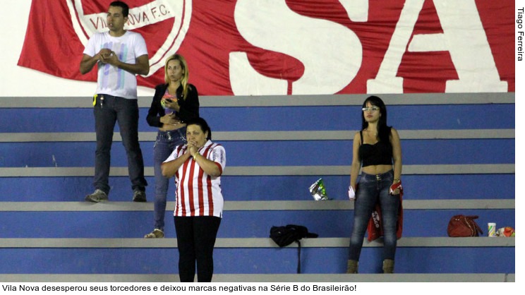  Vila Nova desesperou seus torcedores e deixou marcas negativas na Série B do Brasileirão!
