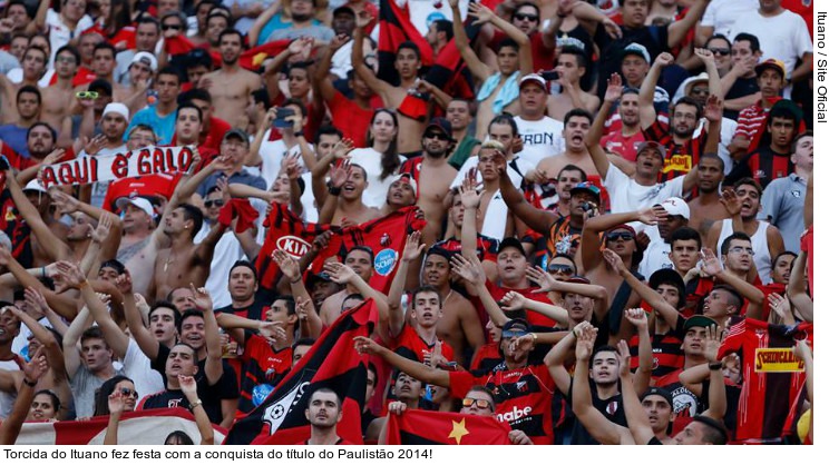  Torcida do Ituano fez festa com a conquista do título do Paulistão 2014!