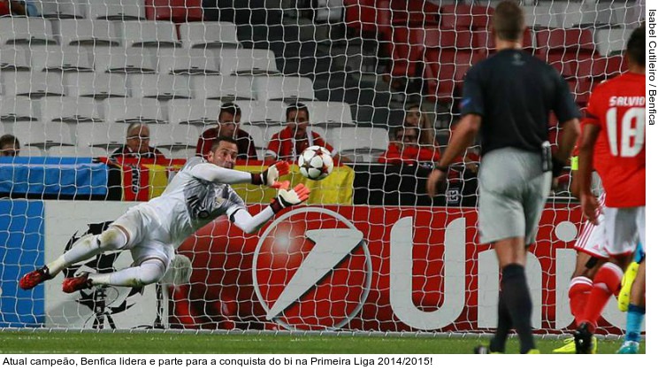  Atual campeão, Benfica lidera e parte para a conquista do bi na Primeira Liga 2014/2015!