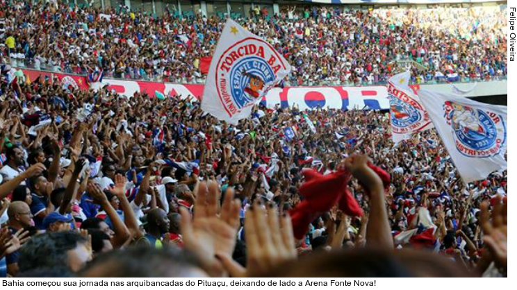  Bahia começou sua jornada nas arquibancadas do Pituaçu, deixando de lado a Arena Fonte Nova!