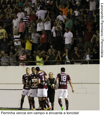  Ferrinha vence em campo e encanta a torcida!