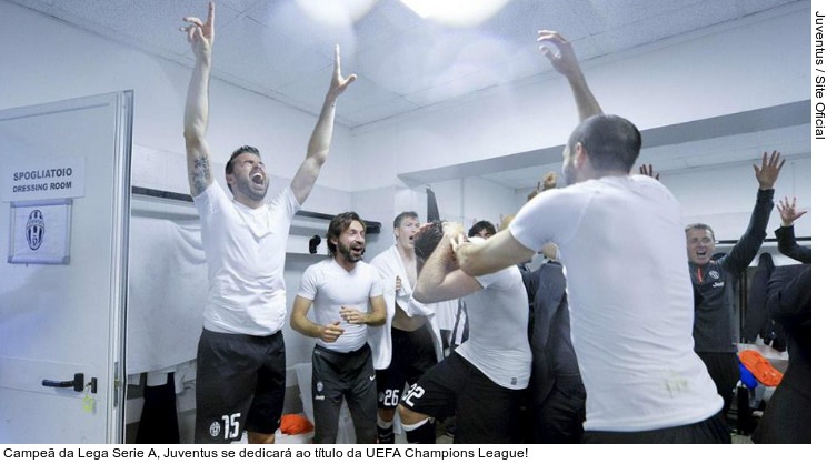  Campeã da Lega Serie A, Juventus se dedicará ao título da UEFA Champions League!