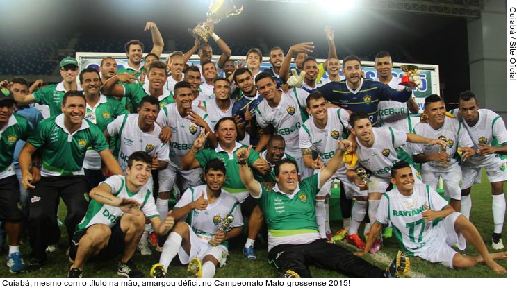  Cuiabá, mesmo com o título na mão, amargou déficit no Campeonato Mato-grossense 2015!