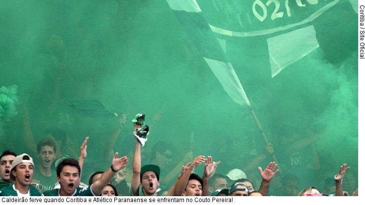  Caldeirão ferve quando Coritiba e Atlético Paranaense se enfrentam no Couto Pereira!