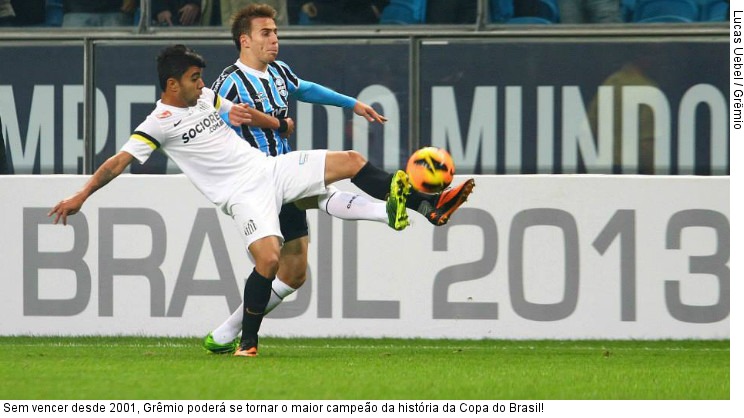  Sem vencer desde 2001, Grêmio poderá se tornar o maior campeão da história da Copa do Brasil!
